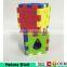 Melors oem design durable kindergarten Kids puzzle cube,foam puzzle cube,eva puzzle cube made by china supplier