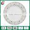 Hot sale white round ceramic wedding charger plate wholesale
