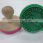 Food Grade Eco-friendly Elk Shaped Silicone Cookie Pastry Biscuit Stamp
