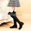 long boots real leather shoes flat comfortable shoes CP6704