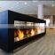 safest insert intelligent ethanol fireplace with real flame