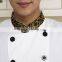 White customized with good quality double breasted chef kitchen jacket