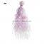 Hot Sale Purple Color Wavy Hair Braiding