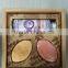 natural leaf handmade essencial oil soap set, bath salt spa gift set