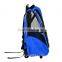 PawHut Travel Backpack w/ Trolley, Steel Wire Frame-Blue