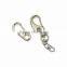 Silver Metal Snap Hook And Eye KeyChain Hook