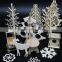 small plywood house hanging,wooden deer craft,wooden snowflake
