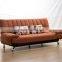 2016 direct factory supplying high quality modern design green fabric sofa bed for living room furniture