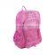 High quality customsied mesh bungee backpack simple outdoor backpack