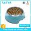 Eco-friendly durable stainless steel melamine elevated dog food bowls