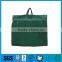 Green non woven tote zipper bag