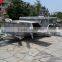 Off-road style foward folding hard floor travel camper trailer with independent suspension and kitchen system