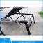 Aluminum Frame Beach Bed Wood / Wooden Sun Lounger / Teak Sun Lounger