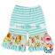 New Top 100 Little Model Girl Shorts Newborn Baby Clothes Children Wear Stripe Icing Shorts Ruffle Shorts