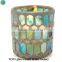 Moroccan Mosaic Glass Tea light Votive Candle Holder in 4 Colours