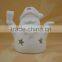 High White Effect Ceramic Christmas Decoration With LED Light New Item
