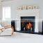New product contemporary indoor home decorationstone white marble fireplace