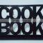 metal cookbook holder