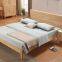 Good price and High quality China Shenzhen Home bedroom furniture rubber wood King/Doube Bed to USA/European/African