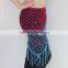 Newest Hot Selling Tribal Crochet Hip Scarf Triangle Hip Belt