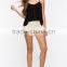 Summer Custom Nice Design Women Lace Shorts OEM Service