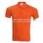 OEM custom polyester/spandex plain dry fit yellow golf polo shirt