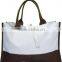 Leather Canvas Tote Bags