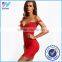 2016 New Arrival Designer Mature Women Dresses Online Party Clubwear Sexy Elegant Red Sweetheart Neck Lace Slim Bodycon Dress