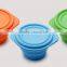 OEM, many colors,Silicone Baby Suction Bowls with Lid,kids silicone bowl