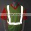 Polyester mens mesh V-neck ANSI 107 manufacturer warning t-shirt