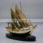 Crystal Traditional Arabic Fishing Dhow Model