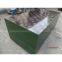 KINGPLUS BRANDFILM FACED PLYWOOD, EUCALYPTUS HARDWOOD CORE, WBP PHENOLIC GLUE,IMPORTEDBROWN FILM, ALL EDGES WELL SEALED, SANDED AND PAINTED WITH DARK GREEN COLORWATER PROOF PAINT.