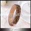 Fashion Women Charm Crystal Rhinestone Leather Wrap Bracelet