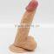 450g 8.27" Rubber Penis Toy for Woman