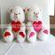 Best Selling Valentines Gifts Wholesale 30cm Plush Teddy Bears Holding Heart
