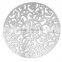 304 Stainless Steel Flower Hollow Carved Filigree Components Computer Metal Patch Embellishments Jewelry Findings