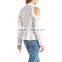 Summer Newly Design White Womens Tops Blouses