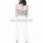 Women's Solid Capri Yoga Pants Rayon Spandex Harem Palazzo trousers