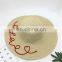 Letters Flower Embroid Large Eaves Straw Hat Outdoor Vacation Make Holiday Sandbeach Sunshade Hat