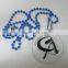 Customized logo and shape beads led necklace for christmas