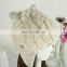 Top quality wholesale women fur hat 2016 winter rabbit fur knitted hats