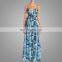 High end designer harness dress new design fancy maxi dress