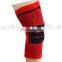 Basketball sport compression knee sleeve support with silicone pad