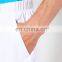 High quality white athletic sports shorts men 90% polyester 10% spandex