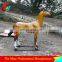 Playground equipment Life size sculpture fiberglass horse statue