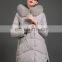 T-WJ506 China Factory 2017 Clothes Woman Fur Hooded Goose Down Jacket