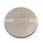 low price factory customized laser logo make stainless steel round shape coaster