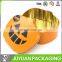 Fancy OEM pumpkin shaped empty gift or cake storage tin for Easter Day's promotion