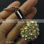 Fashion Heart Shaped Metal Keychain with Crystal Diamond for Wedding Gift