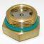 brass oil level glass sights for pumps BSP pipe thread 3/4 inch